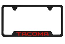 Black License Plate Frame For Tacoma