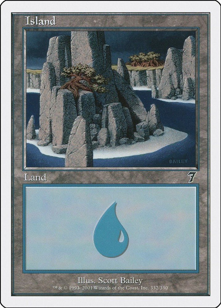 Island - 332 - NM - 7th Edition