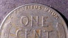 1943 WW2 Steel Wheat Penny **No Mint Mark ** L On Rim** — photo 3