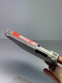 Godzilla Nintendo NES Cart only Authentic Tested Read Tested