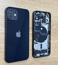 iPhone 12 Black Back Housing Replacement Original OEM Apple Grade B