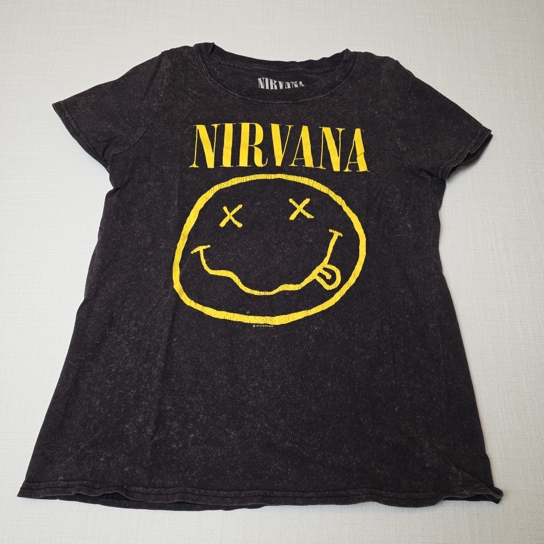 Nirvana Women's Graphic T-Shirt Size XS