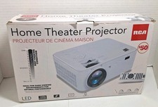 RCA RPJ131 LED Home Theater Projector Only 1080p HDMI USB VGA White