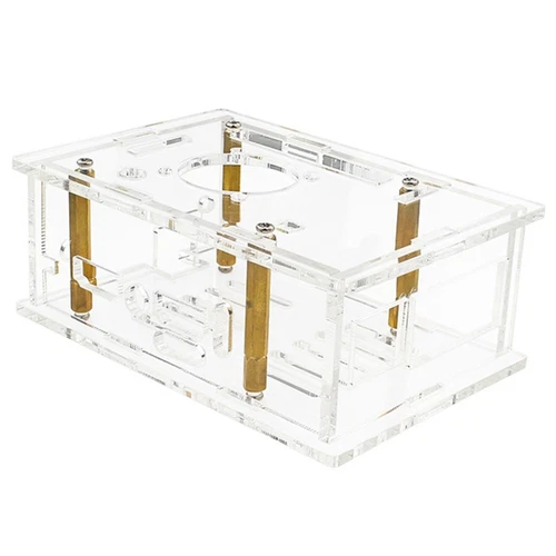 Für OrangePi 5Pro Acrylgehäuse für OrangePi 5 Pro Transparentes Acrylgehäus1483