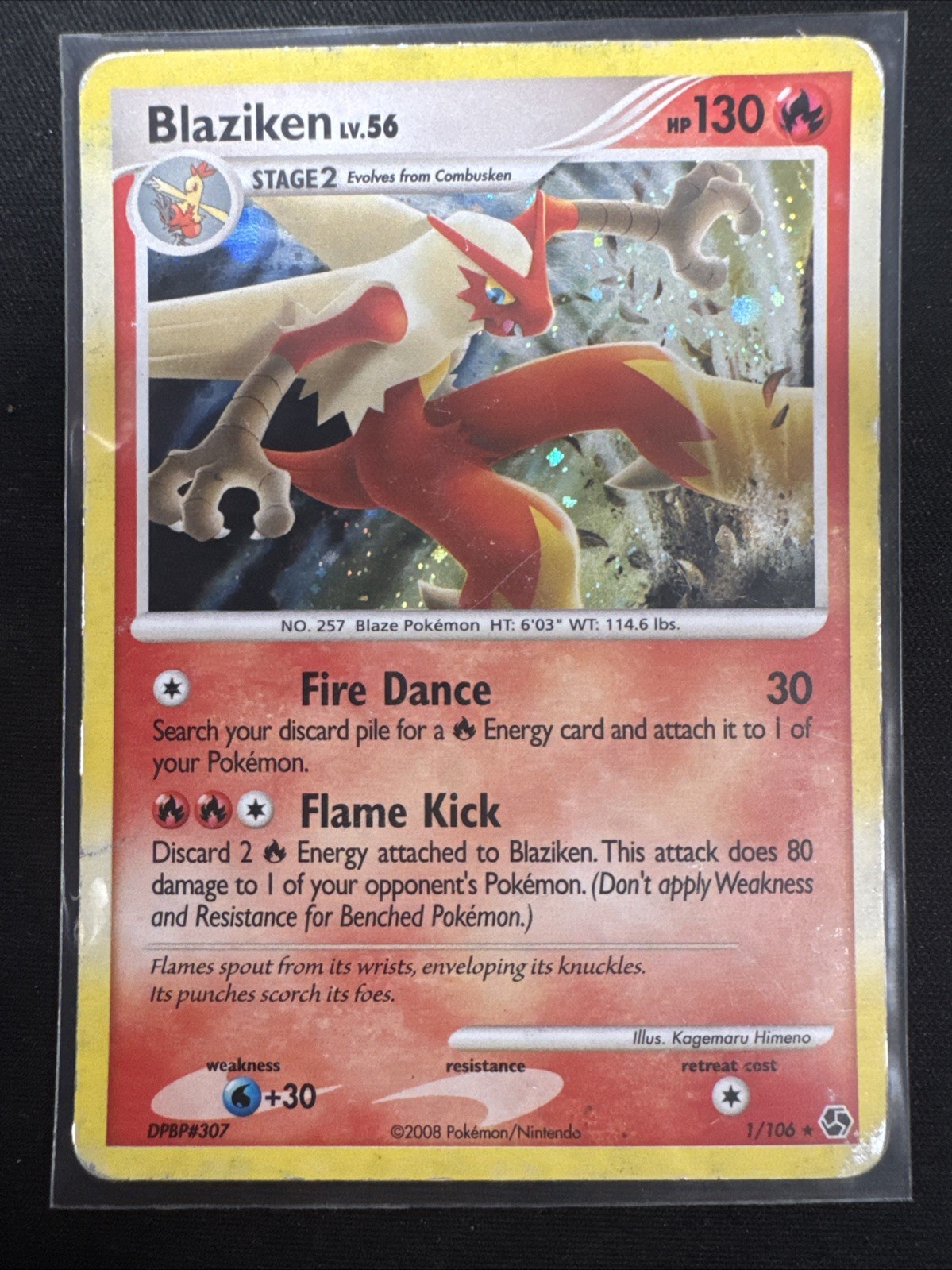 Blaziken 1/106 Great Encounters Holo