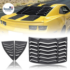 Window Louvers 2010-2015 Rear Side Set Sun Shade Windshield Cover Matte Black Co