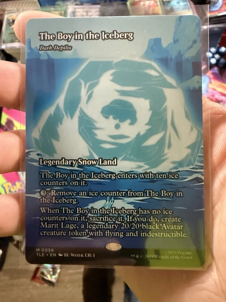 The Boy in the Iceberg - Dark Depths (Borderless) Avatar: The Last Airbender MTG - Image 3 of 4