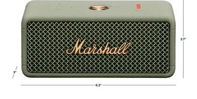 NEW Marshall Emberton III 3 Portable Bluetooth Speaker - Sage