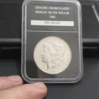 1904 O Uncirculated Morgan Silver Dollar PCS 90% Silver