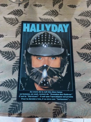 Jolis programme concert album LA PEUR 1982 JOHNNY HALLYDAY avec poster Tbe - Photo 1/4