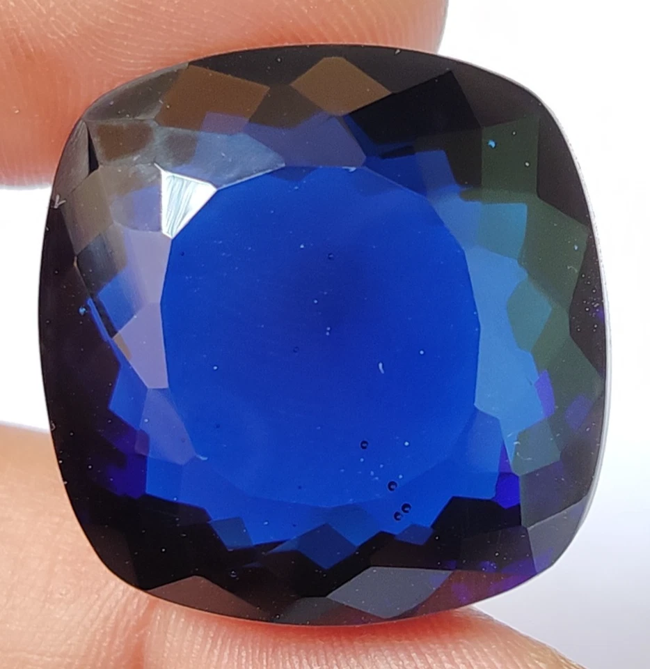 AAA+ Large Blue Tanzanite 84.35 Ct. Cushion Cut Loose Gemstone Gift for Women - Image 3 of 4