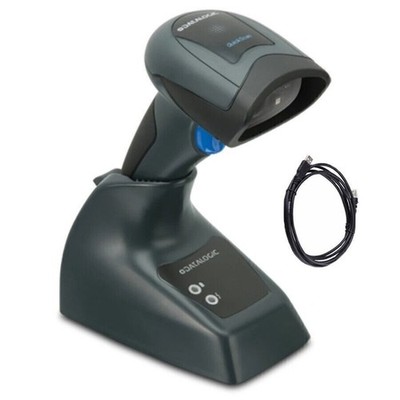 Datalogic QBT2430-BK-BTK1 Cordless Handheld 2D Area Imager Barcode Reader w Base