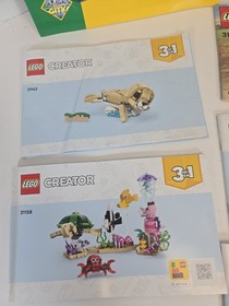 LEGO Instruction Manuals Lot Creator Sets + Busy City Book
