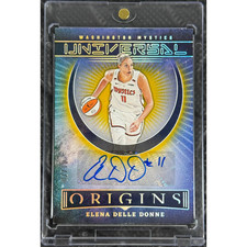 2023 WNBA Elena Delle Donne Origins Universal Autograph Gold /10 Mystics HOF