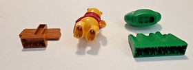 Lego Duplo Disney Winnie The Pooh Figure Forest Sign Bush & Grass Piece Set 2983