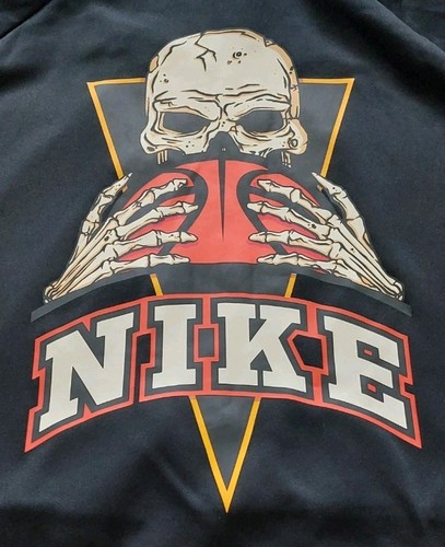 Nike Men's Size XXL Basketball Jacket Black/Orange/Yellow - Picture 8 of 8