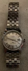 Vintage Timex mechanical wristwatch silver-tone metal expansion band Not Working