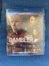 The Gambler (Bluray + DVD) No Digital LIKE NEW! Mark Wahlberg