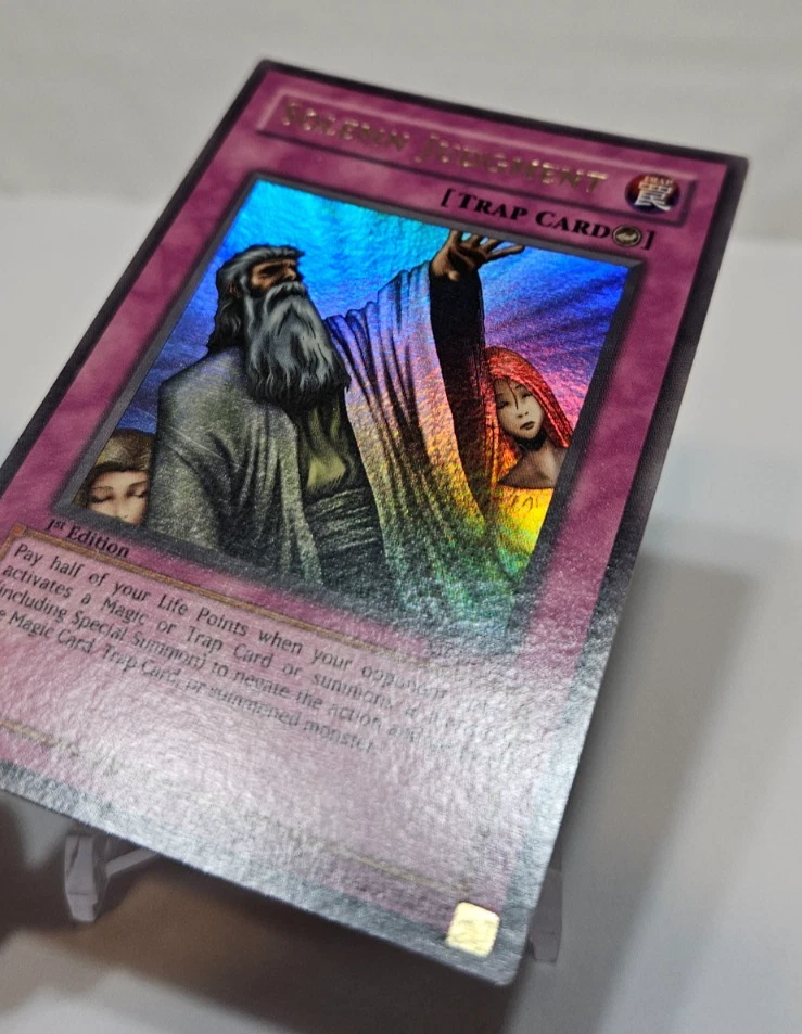 Solemn Judgment MRD-127 Ultra Rare 1st Edition Yugioh 7979 - Image 2 of 4