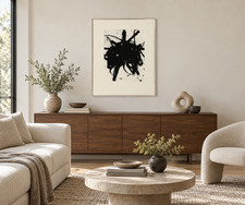 Robert Motherwell Black Sea 1979 Signed Aquatint 9/40 Listed Print