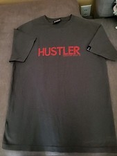 Vintage Hustler Y2k Original T Shirt Size XXL Black Graphic Hard Core Since '74