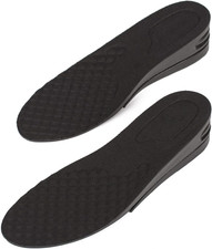 Height Increase Adjustable Elevator Shoe Lift Insoles for Men - 1 or 1.5 Inch Ta