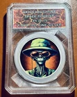 Hayleybug Mint 1 oz Silver Coin, “ The Space Tourist “ Best of Entire Series !