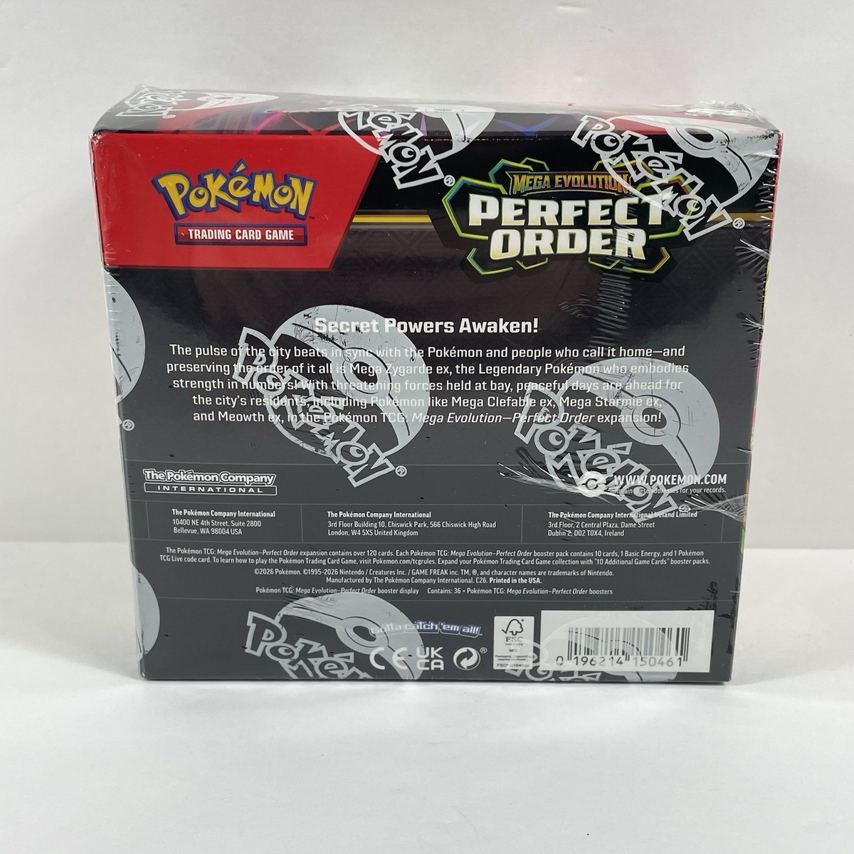 Booster Box Perfect Order ME03 Pokemon TCG - Sealed | eBay