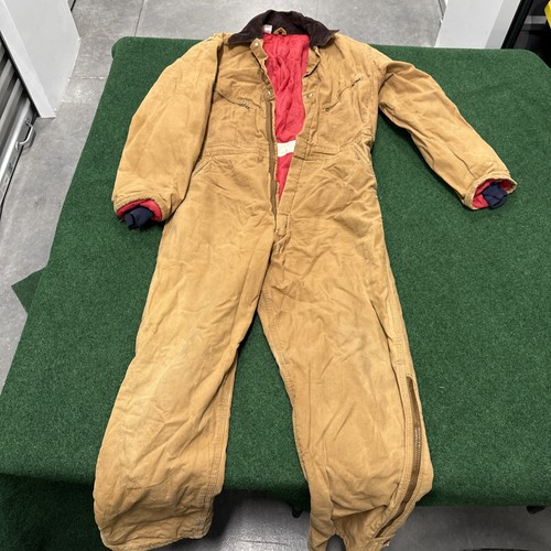 Vintage USA Oshkosh B Gosh Coveralls Work Overalls Union Made Good Shape 40R - Picture 1 of 21