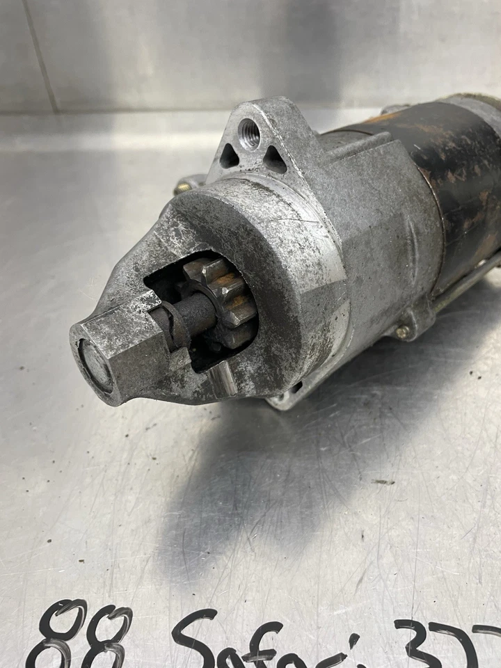 84-88 OEM Ski-Doo Safari Saga 377 Conjunto de motor de arranque eléctrico con placa de montaje Foto 3 de 4