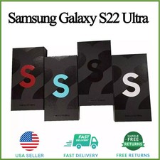 NEW SEALED Samsung Galaxy S22 Ultra 5G S908U 128/256/512GB Factory Unlocked