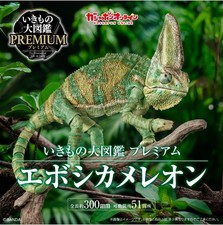 New Premium BANDAI The Diversity of Life on Earth  Veiled Chameleon Figure