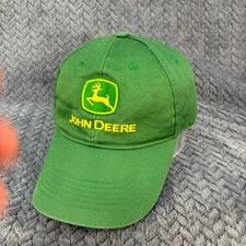 Gorra de béisbol verde John Deere con logotipo bordado gorra a presión ajustable para hombre