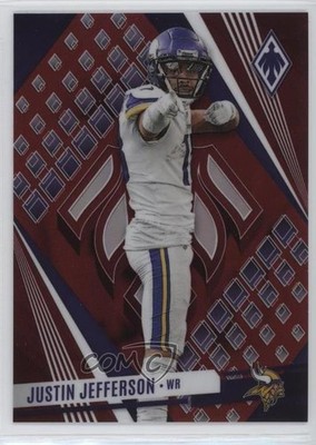 2023 Panini Phoenix Red 39/199 Justin Jefferson #66 00am