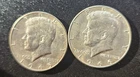 1965-P  1966-P KENNEDY HALF DOLLAR BU. 40% SILVER INVESTMENT