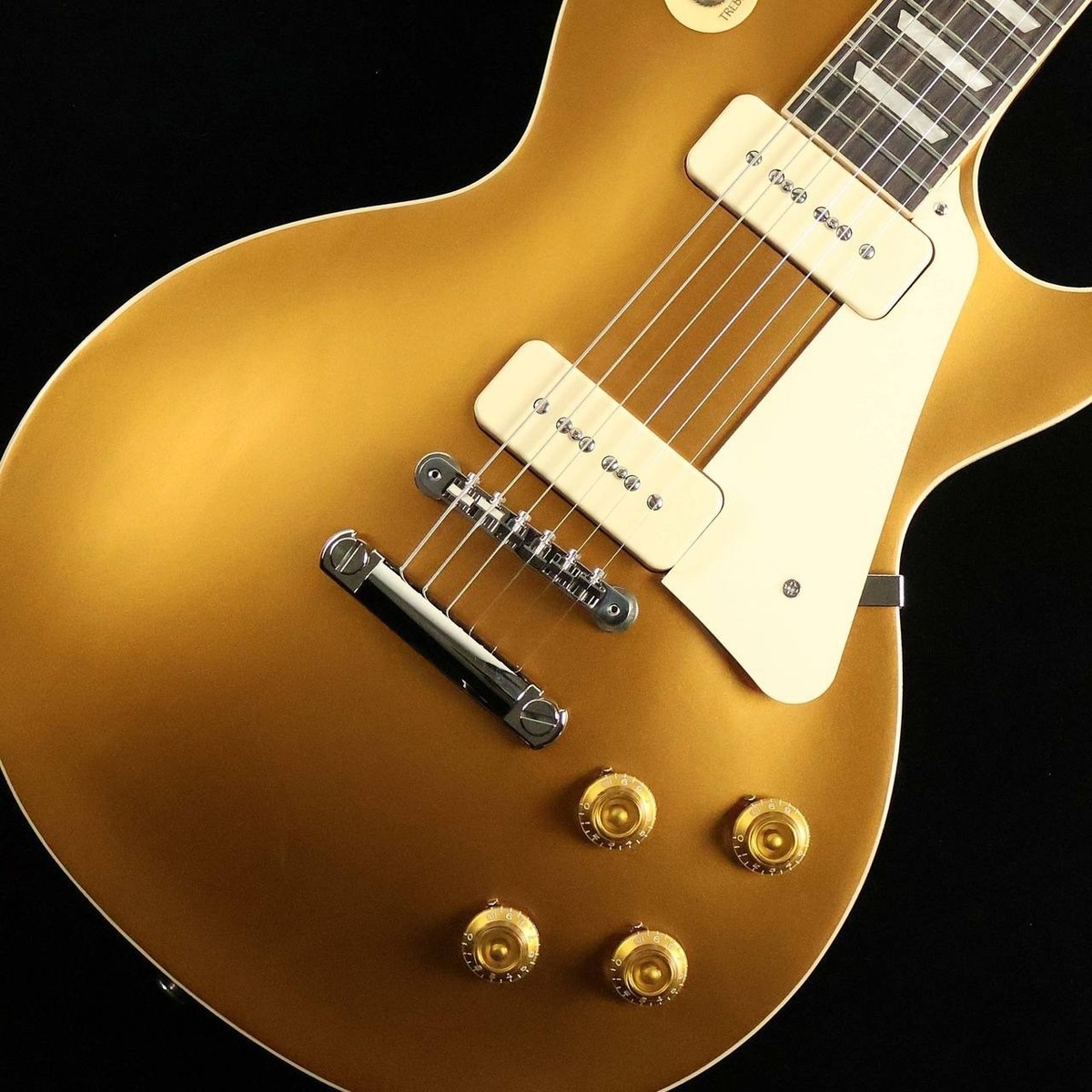 Gibson USA Les Paul Standard 50s P-90 Gold Top 2025 w/Hard