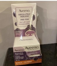 Aveeno Absolutely Ageless Restorative Night Cream - 1.7oz  Bonus Peel off Mask