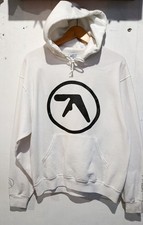 Vintage Rare Aphex Twin Richard James Band Electronics EDM Hoodie 90s