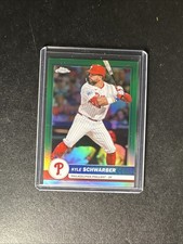 🔥 Kyle Schwarber Topps 2026 Flagship Green /99 Rare Phillies