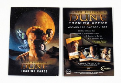 2003 Rittenhouse Archives Frank Herbert's Dune Miniseries Promo Card (P1) Nm/Mt