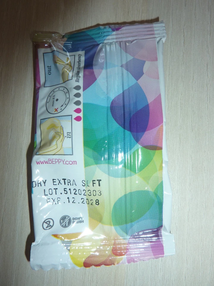lot de 7 Tampons Hygiénique Beppy - Tampons Dry Extra Soft - Photo 3/3