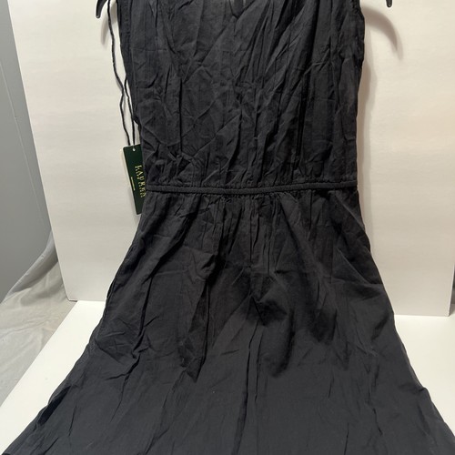 Neu mit Etikett Ralph Lauren Kleid Größe S schwarz adj. schulter - Bild 10 von 10