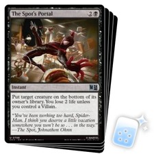 THE SPOT'S PORTAL X4 Marvel Super Heroes Commander Magic MTG MINT CARD