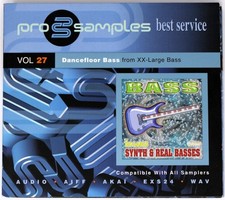 Best Service Pro Samples 27 Dancefloor Bass Sample/Sound Library/Sampling 2 CD