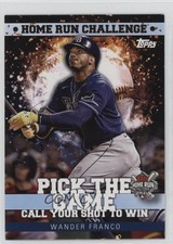 2022 Topps Series 2 Home Run Challenge Code Card Wander Franco Rookie RC 1d6q. rookie card picture
