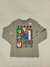 Jumping Beans Super Mario longsleeve youth size 6