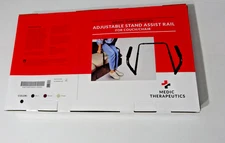 Medic Therapeutics Adjustable Standing Aid Rail for Couch & Chair Color Black