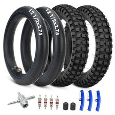 12.5x2.75 12-1/2x2.75 Tire and Inner Tube Set for Razor Dirt Rocket MX350