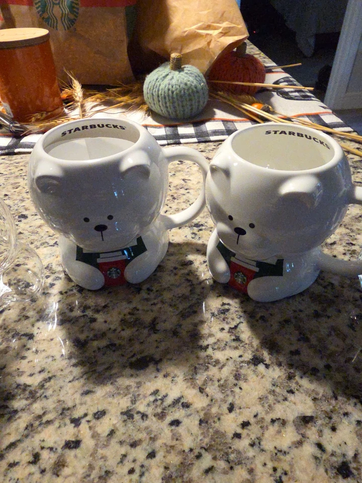 Starbucks Bearista tazas y tazas limitadas agotadas 2025 Foto 3 de 4