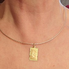 Sternzeichenanhänger Anhänger Jungfrau Gold 333  1,79 g 